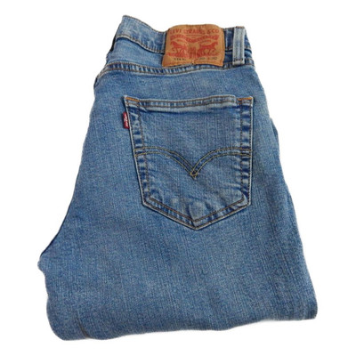 Levi 511 Skinny Jeans Regular Blau Taille 29 Bein 30 W29 L30 Zip Fly (Q5443)