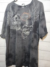 Harley-Davidson SAUK PRAIRIE, WI Black/Gray T-Shirt - 2010 - 3XL - 100% Cotton