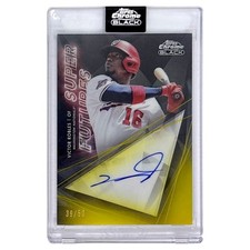 TOPPS MLB CHROME BLACK VICTOR ROBLES WASHINGTON ATTENTION /50 #SFA -VR  710332