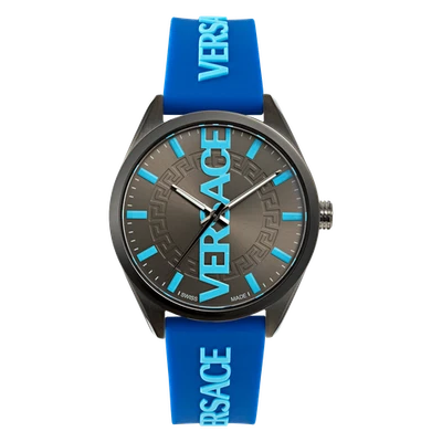 Versace V-vertical Blau Herren Armbanduhr VE3H00823 - Bild 1 von 4