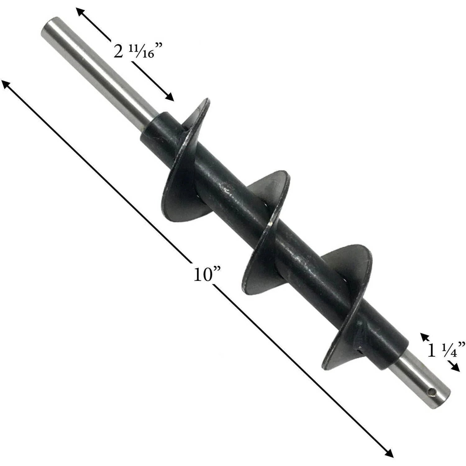With 1rpm Auger Motor: Aug-22-am