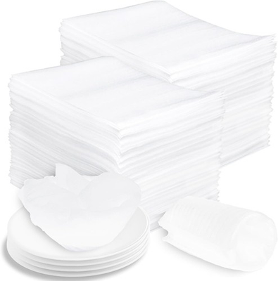 #ad 100 Pack 8#x27;#x27; X10#x27;#x27; Cushion Foam Pouches Moving Supplies for Dishes Packing Mat $25.96
