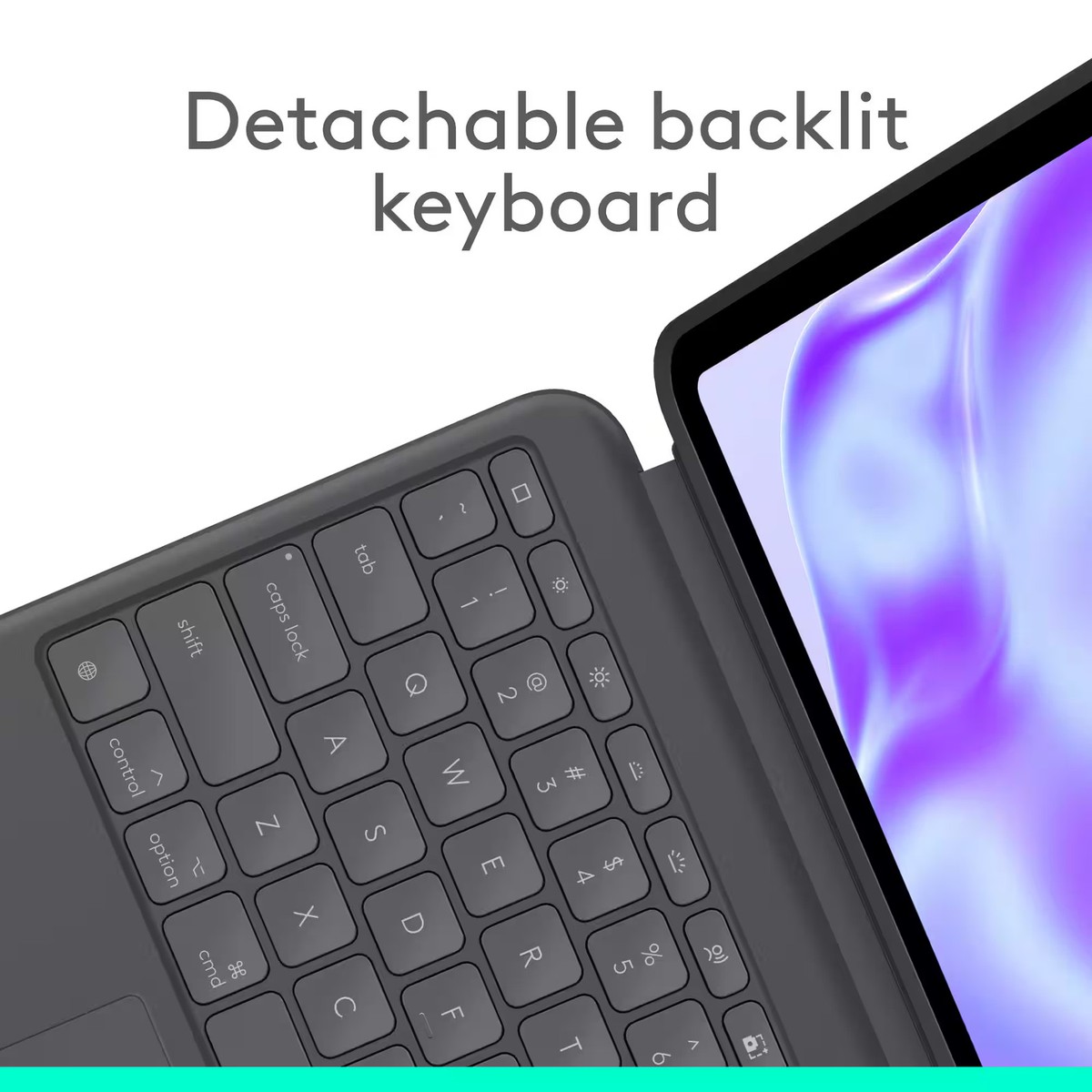 Logitech - Combo Touch for iPad Pro 13-inch (Latest Model)(M4 & M5