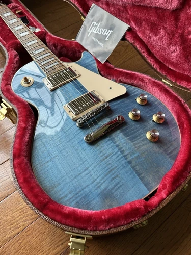 2023 Gibson Les Paul Standard 60s - Figured Ocean Blue