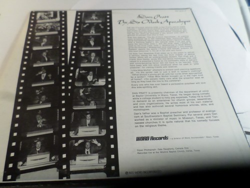Dan Pratt "The Six O'clock Apocalypse" Word LP - Picture 2 of 4