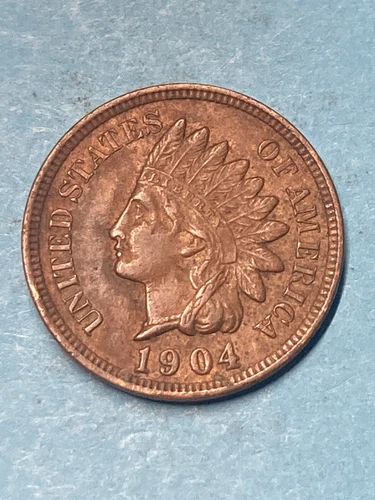 1904 Indian Head Cent - XF/AU - As Shown! (#0150)