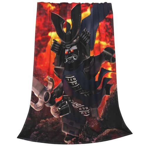 Ninjago Cartoon Comics weich warm gemütlich Flanell Überwurfdecke für Schlafstuhl Sofa - Bild 7 von 30