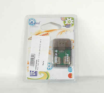 GBC 59790006 HI-SPEED MINI CARD READER USB 2.0 FÜR MICRO SDH SPEICHERLESER