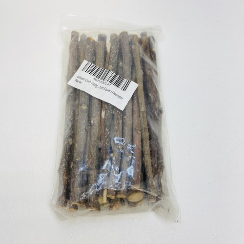 Bastoncini 100 g (3,5 oz) snack per animali domestici giocattoli da masticare per porcellini d'India cincillà scoiattolo - Foto 7 di 9
