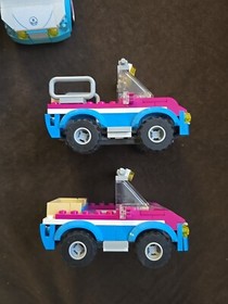 Lego Friends Lot Of 4 Convertibles Incomplete. +1 Manual