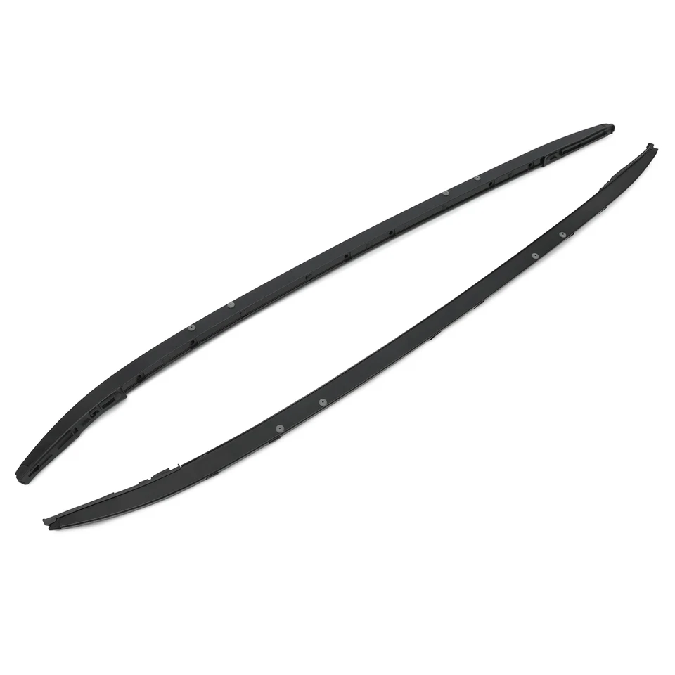 Portaequipajes de aluminio con riel lateral para techo para Mazda CX5 CX-5 2017-2024 2 piezas Foto 4 de 4