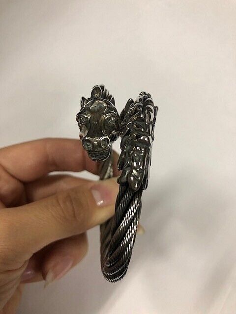 【高知インター店】 Bill Wall Leather BWL U-Joint Horse Clip Bangle | eBay ブレスレット、バングル