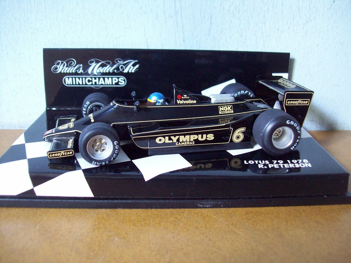 ミニチャンプス F1 Lotus 79 1978 R. Peterson 1/43 MINICHAMPS 430 780006 LOTUS 79 1978 RONNIE PETERSON | eBay
