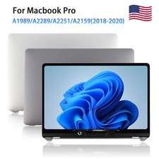 A LCD Display Assembly For Macbook Pro 13" A1989/2159/2251/2289 2018-2020 Gray