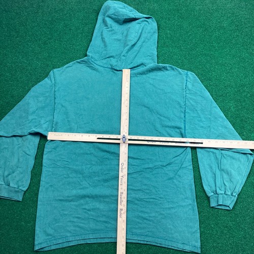 Vintage Tasmanian Devil Shirt Mens L Green Hoodie 1993 Video Game Zombie 90s USA - 第 8/11 張圖片