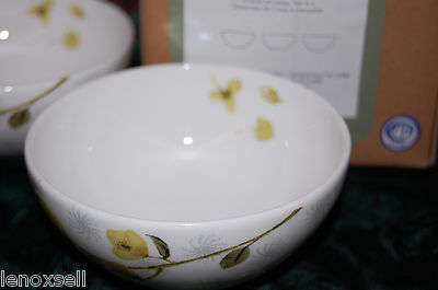 Lenox Simply Fine Watercolor Citrus Dip Bowls Set of New in Box