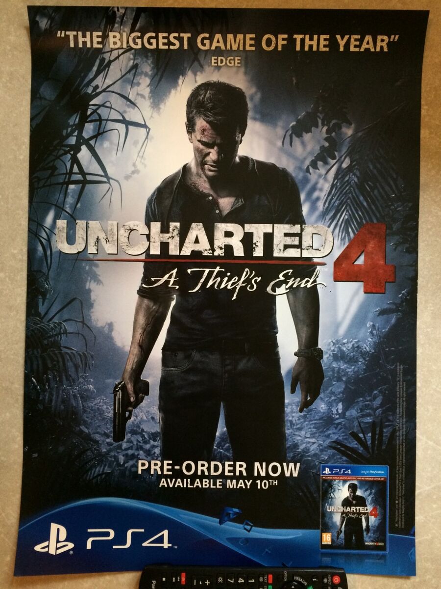 Uncharted 4: A Thief's End is Now Available!