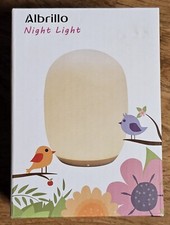 Child-Safe ED Touch Night Light by Albrillo, Rechargeable