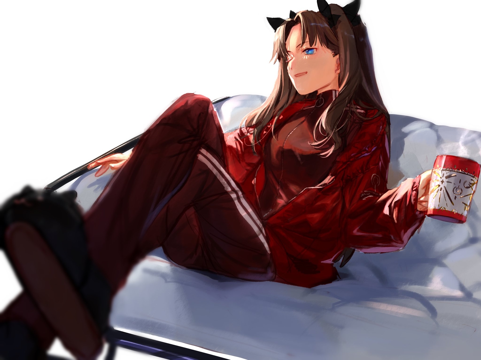 Fate Stay Night Unlimited Blade Works Anime Playmat Gaming Desk Mat