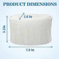 4 Packs Humidifier Filter Replace for Vicks V3500 V3100 V3600 V3900 V3700 VEV320