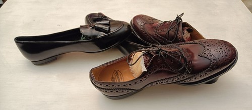 CHURCH'S DAMEN HALBSCHUHE BURWOOD OXFORD BROGUE SCHNÜRER LEDER BURGUNDY Nr. 36 - Bild 10 von 19