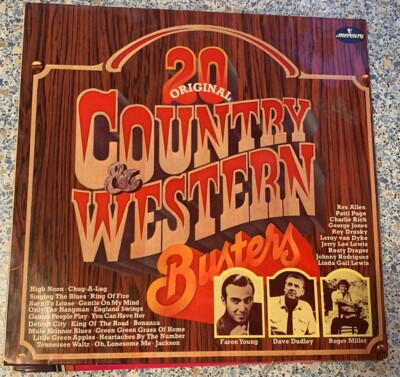 Die Schallplatte  20 Original Country & Western Busters 