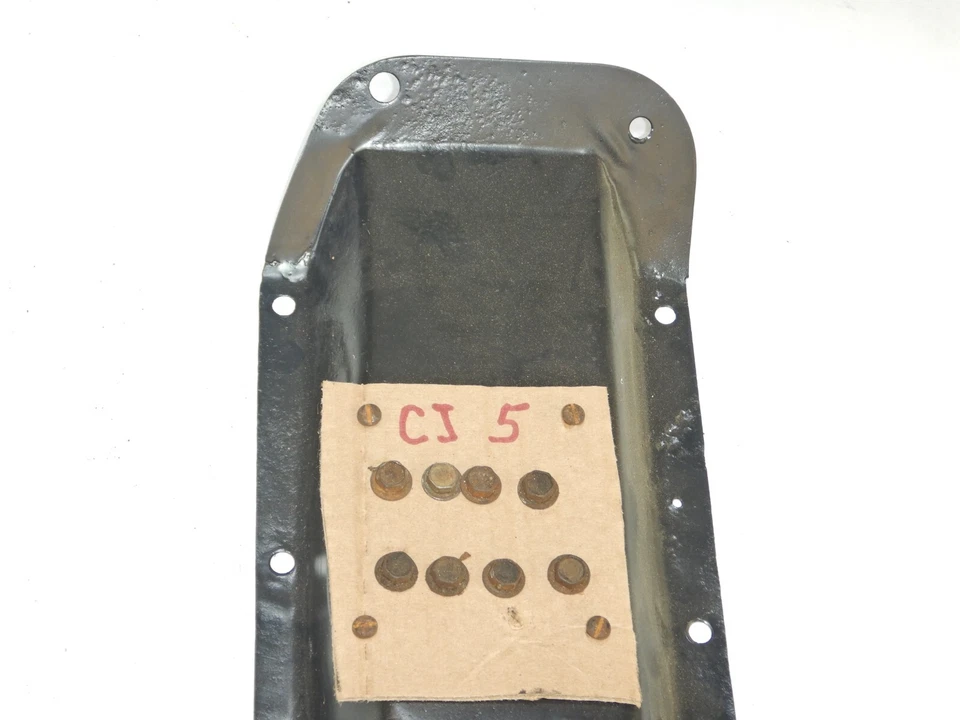 Jeep Willys CJ M38 46-71 Tunnel Cover Floor Shifter Inspection Plate w/ Hardware - Imagem 2 de 4
