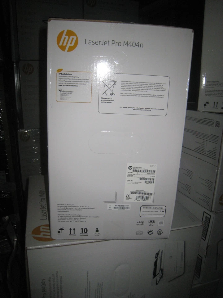 New HP LaserJet Pro M404n Monochrome Printer with built-in Ethernet (W1A52A#BGJ) - Image 2 of 3