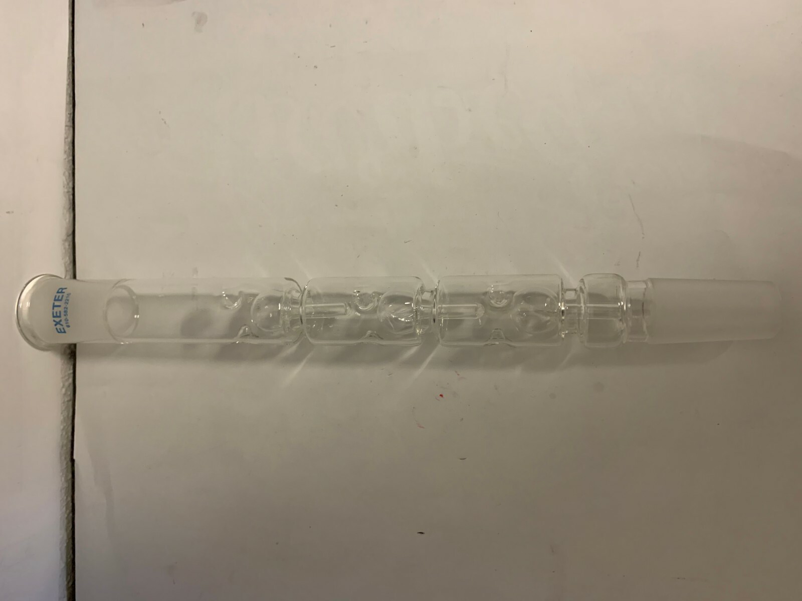 Exeter Glass Condenser Laboratory Glassware 300mm 24/29 eBay