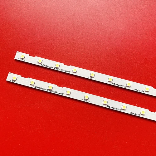 2 Stück LED Streifen für Samsung AOT_50_NU7100F_2X38_3030C UE50NU7100 UN50NU6900 - Bild 7 von 9