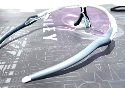 NEW Oakley RADAR EV PATH Matte White PRIZM Low Light Clear Lens