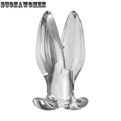 Peep Hole Butt Plug Tunnel Anal Dilator Sex Toys Hollow Anus Training Butt  plug | eBay