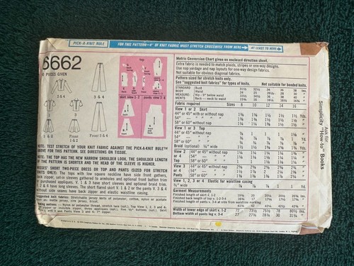 Simplicity Patterns (W) ~ CUT PATTERNS ~ All are Size 12 * ~ * ~ * Listing 4717 - Picture 77 of 99