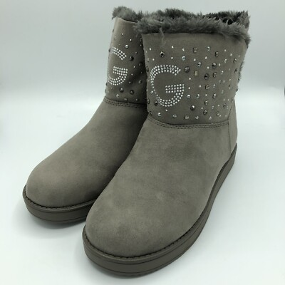 #ad GBG Los Angeles Womens Size 6M Ayvie Gray Winter Boots $22.00