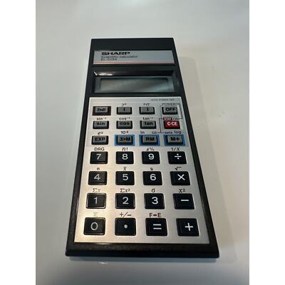 VINTAGE SHARP EL-508A Scientific Digital Electronic Calculator *NEW OLD STOCK