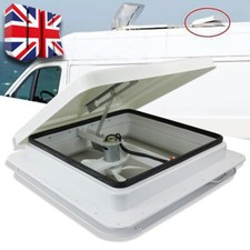 Roof Vent Skylight 420 x 420mm Flynet Caravan Motorhome Campervan Boat Horsebox
