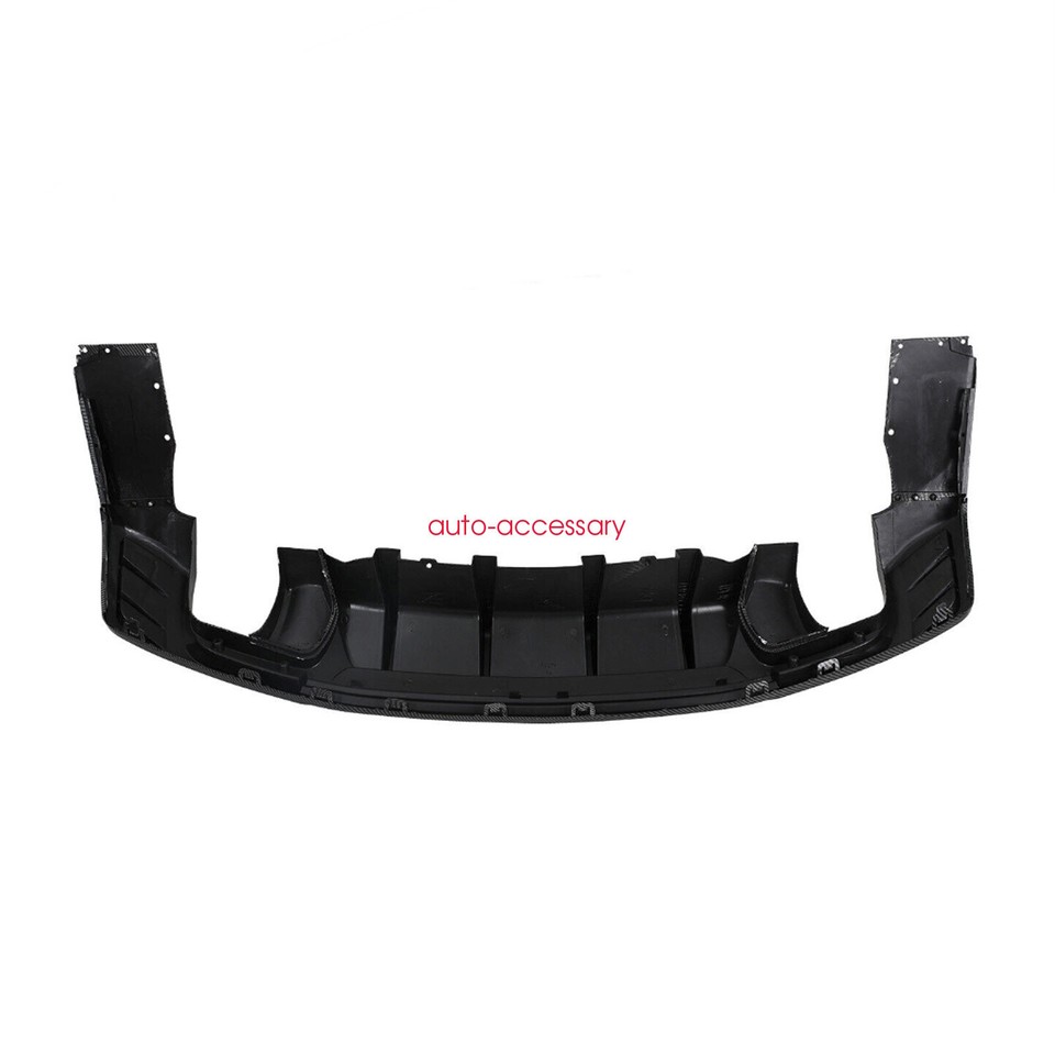 For 16-2024 Chevy Camaro Shark Fin Rear Bumper Diffuser + Smoked Reflector Lens For 16-2024 Chevy Camaro Shark Fin Rear Bumper Diffuser + Smoked Reflector Lens