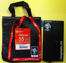 FIFA World Cup 2006 Match 55 Brazil Ghana Hospitality Pass, Lanyard, Bag & Case