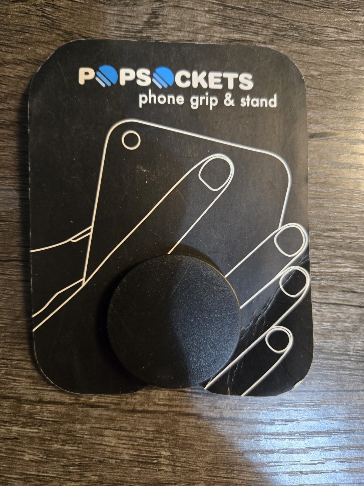 Black Popsocket Phone Holder-image