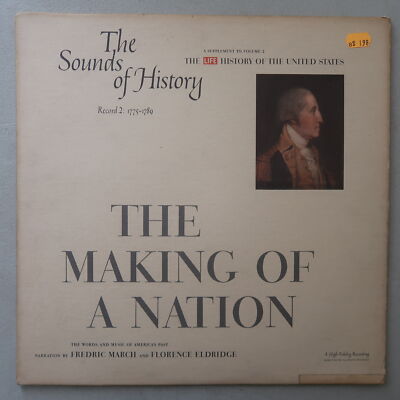 LIFE THE SOUNDS OF HISTORY THE MAKING OF A NATION VINYL LP TIME VG 90