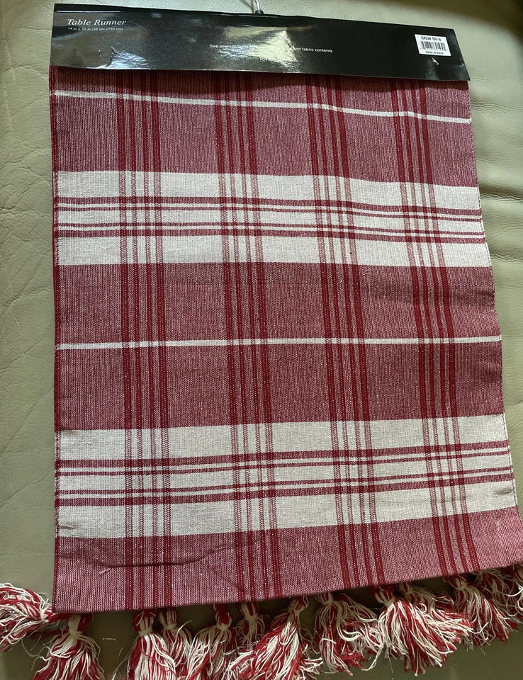 NWT Vatican Homes Christmas Table runner 100 % Polyester  14x72in Gorgeous - Image 2 of 2