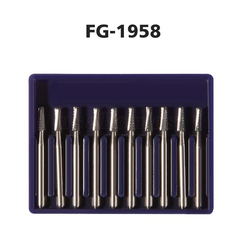 Dental White Polishing Stones Flame Cone shape FL2 CN1 RD1/ Carbide Round Burs - Picture 110 of 210