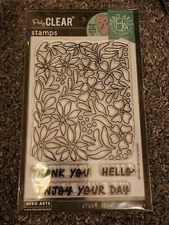 Hero Arts PolyClear Stamps, Day Flowers CM703