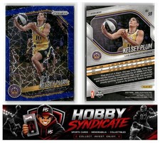2025 Panini Prizm WNBA Blue Velocity Prizm #59 Kelsey Plum