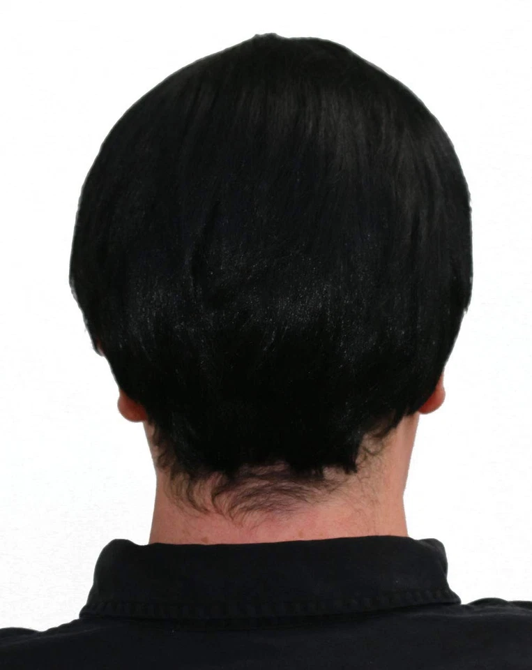 Gomez Black Men's Wig and Mustache - Image 3 of 3