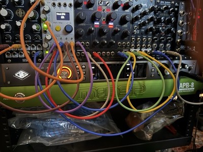 McDSP APB-8 8-Channel Analog Processing Box - 10ft Thunderbolt Cable Included
