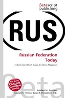 Russian Federation Today Lambert M. Surhone