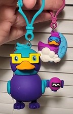 2025 Kids Heart Challenge Ducks Keychain Wiley and Bingo Ducks Lot