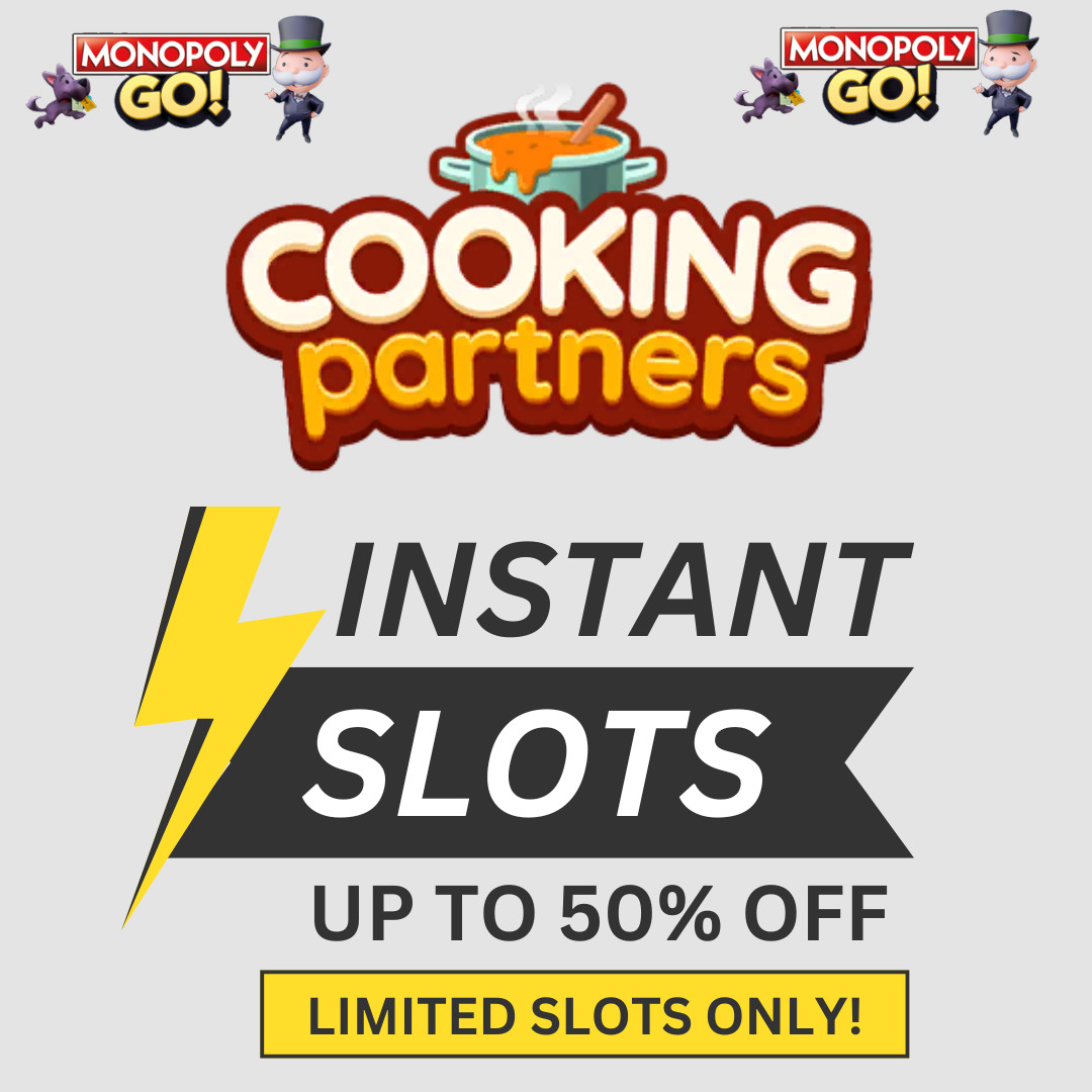 ⚡INSTANT COMPLETE⚡ Monopoly COOKING PARTNERS Go Event Full Carry (80K points)
