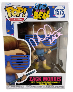 Mark Paul Gosselaar Signed Zack Morris Funko Saved by the Bell Autograph Beckett